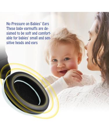 GUKOY Baby Ear Protection Headphones for Ages 0-3 Years | Noise Cancelling Ear Defenders for Infant Hearing | White - Buy Online on GoSupps.com