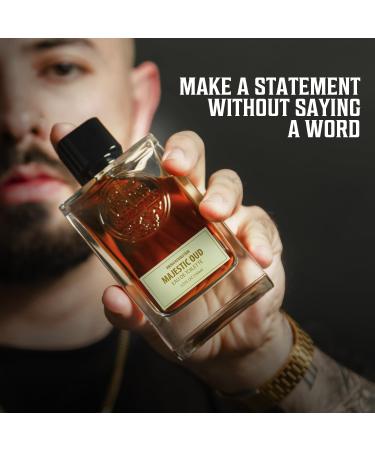 Viking Revolution Majestic Oud Cologne for Men - Earthy Mens Cologne Spray Eau de Toilette - Woody Majestic Oud Perfume for Men with Notes of Cypress Incense Ebony Balsam - Gifts for Men 3.5 Fl Oz Majestic Oud 3.5 Fl Oz (Pack of 1) - Buy Online on GoSupps.com