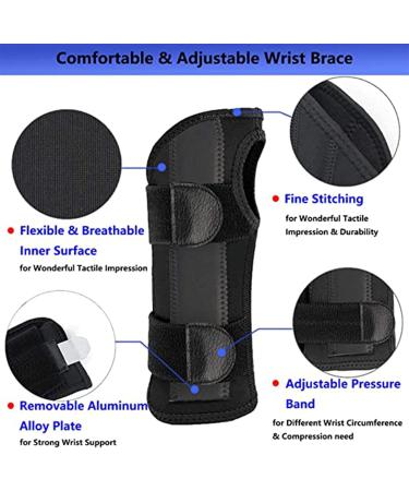 Wrist Brace for Carpal Tunnel Ergonomic Wrist Splint for Wrist Support Lightweight Breathable and Comfortable Carpal Tunnel Wrist Brace for Pain Relief Wieldy Adjustable and Universal - Buy Online on GoSupps.com