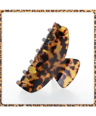 WY LIGHTING LEVEL 2 Pcs Hair Claw Clips for Women Girls - dark leopard + light leopard - Buy Online on GoSupps.com