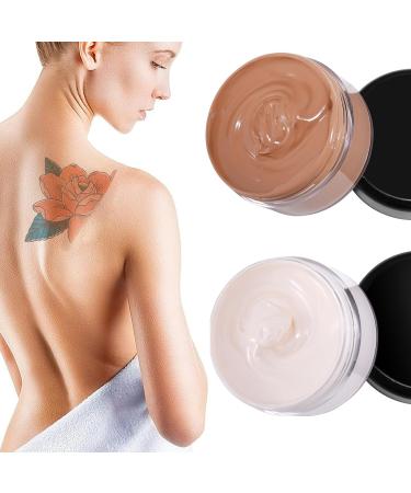 TattooConcealer Professional Waterproof Invisible Skin Camouflage Cream Scars Covering Birthmarks Spots Makeup Imprints Waterproof Hide Blemish Concealer Skin Imperfections Skin Imperfections - Buy Online on GoSupps.com