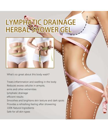 2 pieces ginger shower gel shower gel lymph drainage shower gel mini fat burner shower gel ginger body slimming shower gel skin tightening smoothing fat burning drainage body wash - Buy Online on GoSupps.com