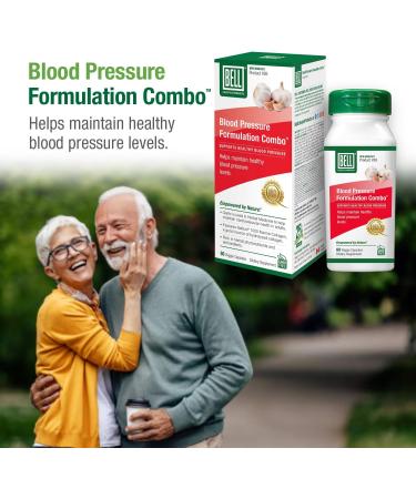 Bell Blood Pressure Formulation Combo - Unique Natural Blend of Green Coffee Bean Extract Garlic & Celery Seed Extract - Lower Blood Pressure Supplements - 60 capsules Vegan Non-GMO 60 count (Pack of 1) - Buy Online on GoSupps.com