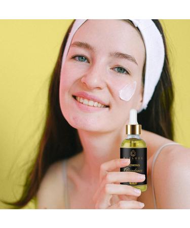 Glowing Abundance Oil: Eczema Relief Face & Skin Moisturizer Anti-Wrinkle Treatment - Hydrates & Protects with Vitamin E - Buy Online on GoSupps.com