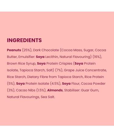 Bounce Chocolate Brownie Plant Protein Balls - Vegan Dark Chocolate Coated 12x40g - 12 Count Pack - Buy Online on GoSupps.com