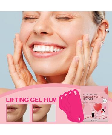 Chin mask for tightening and strengthening Lifting Gel Masque Facial reducer for jaw contour firming rejuvenating double skin elasticity tightening - Buy Online on GoSupps.com
