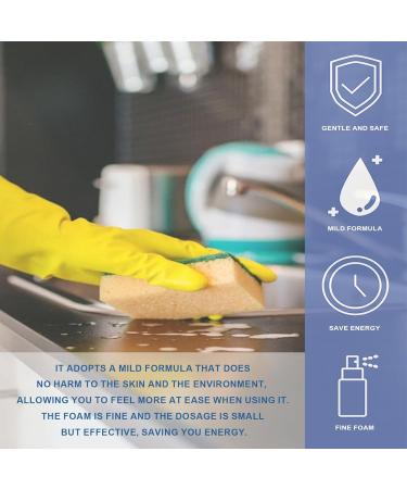 Splasy Foam Spray All Purpose Cleaner Foam Spray Spray Bottle Oven Cleaner Multi-Purpose Cleaning System for Kitchen Bathroom Kitchen Cleaner Foam Spray heavy oil cleaner (3PCS) - Buy Online on GoSupps.com