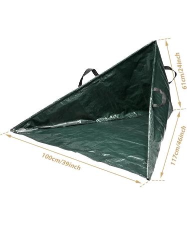 LeafSky Leaf Collector Tripod Bag Kit | 10 Count 30 Gallon Heavy Duty Paper Bags | Lawn Leaf Bag with Scoops Gloves | Self Standing Yard Waste Bag for Grass Clippings - Buy Online on GoSupps.com