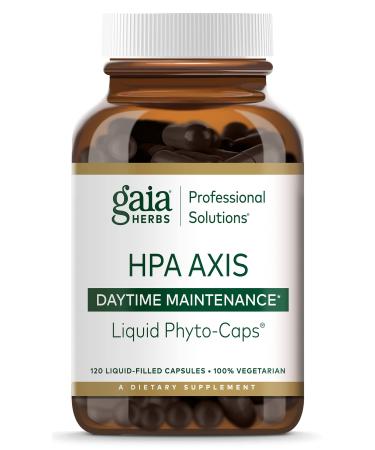 Gaia Herbs Professional Solutions HPA Axis Daytime Maintenance 120 Liquid-Filled Capsules