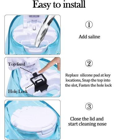 Enadvd 12 PCS Silicone Pods Refills for Navage Nasal Care - Black - Buy Online on GoSupps.com