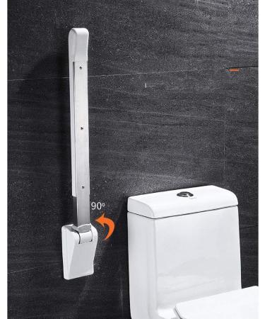 Bathroom Support Folding Bar Foldable Bathroom Grab Bar with Leg for Old People Gravida Disabled Folding Handle Bracket Grab Bar Wall Mounted White - Buy Online on GoSupps.com