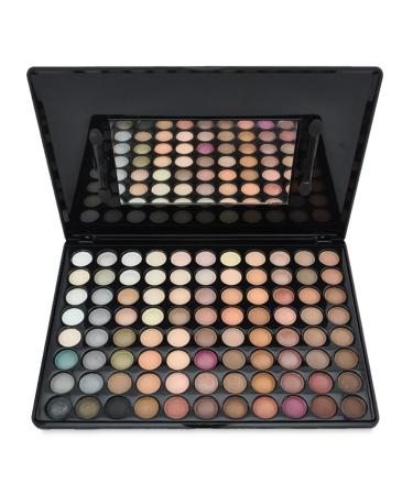 Pro 88 Colors Shimmer & Matte Eyeshadow Palette | International Shipping - Best Eye Shadow Makeup Kit - Buy Online on GoSupps.com