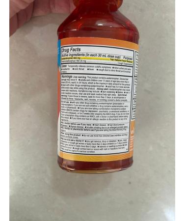 AXIV Daytime Multi-Symptom Relief - Non-Drowsy Cold Cough & Flu Liquid Medicine 12 FL OZ - Alcohol Free Fast-Acting Relief - Buy Online on GoSupps.com