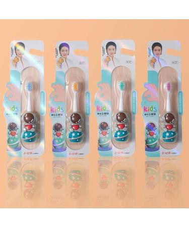 Beautiful Astronaut Children's Toothbrush with Soft Bristles - Non-Slip Gift for Boys & Girls - Ideal for Kids' Oral Care - Buy Online on GoSupps.com