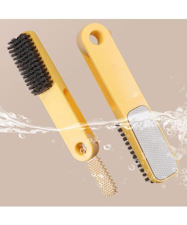 Lime pour pieds grattoir callosit s double face | Grattoir de nettoyage des doigts secs multifonction pour adultes hommes femmes toilettes voyage salon douche bain spa Citronier - Buy Online on GoSupps.com