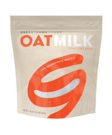 Green Thumb Foods Oat Milk Powder - 2 Ingredient Plant Based Gluten Free Non Dairy Milk - Vegan Non GMO Shelf Stable Milk, Made In The USA - 1.32 Lb 1.32 Pound (Pack of 1)