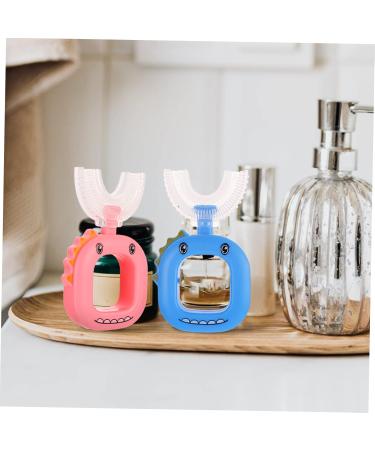 Partykindom U-Shaped Toothbrush for Children - Manual Toddler Oral Care Tool | Safe & Easy to Use Baby Dental Hygiene - Buy Online on GoSupps.com