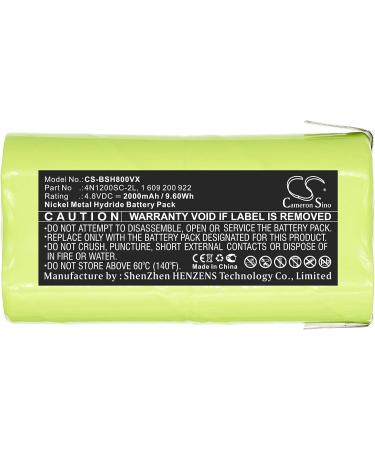 2000mAh/4.8V Battery Replacement for Schneide AGS65 AGS10 | High-Performance Power Solution for Your Devices - Buy Online on GoSupps.com