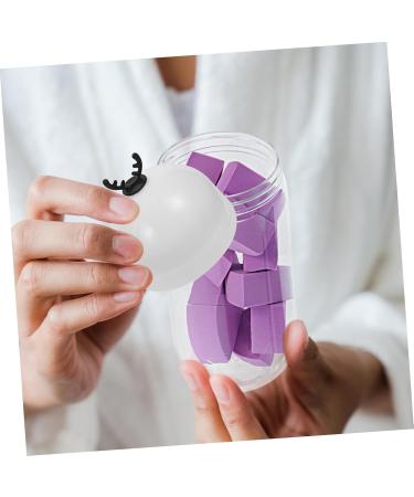 Didiseaon 2 Capsule Bottle Beauty Egg Wedge - Hydrophilic Polyurethane Makeup Remover for Flawless Skin | International Shipping Available - Buy Online on GoSupps.com