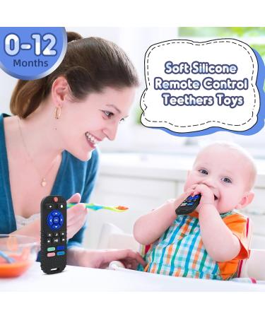 Personalized Silicone Bite Ring Baby Toys for 0-6 Months | Perfect Gift for Newborns Infants & Autistic Children Black - Buy Online on GoSupps.com