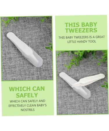 SECFOU 5pcs Baby Navel & Nose Cleaner Clip Tweezers Set - Ear Cleaning Gadgets - Buy Online on GoSupps.com
