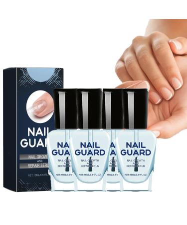 Onyxoguard Nail Growth And Repair Serum Onyx Guard Nail Onyxoguard Serum Nail Strengthener and Repair and Growth For Thin Nails and Growth Revitalise and Strengthen Your Nails (4 Pieces) 4pc