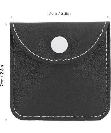 Travel Storage Bag for Hearing Aids - 2 Piece Dust-Proof Organizer Wallet for Listening Amplifiers - Black Portable Pocket - Buy Online on GoSupps.com