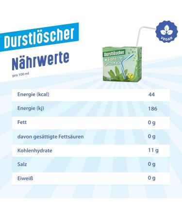  Durstl scher Thirst quencher woodruff pack of 12 bottles of 500 ml - Buy Online on GoSupps.com