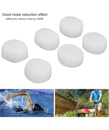 Buy 3 Pairs Reusable Silicone Ear Plugs - 24dB Noise Cancelling Ear Plugs for Sleeping & Ultimate Comfort - Buy Online on GoSupps.com