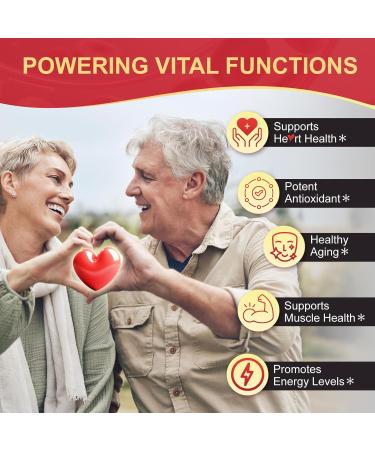 DRFOSTER CoQ10 100mg Ubiquinol - Coenzyme Q10 Co Q 10 Supplement Cq10 with PQQ & Vitamin E & Black Pepper - 100 Count 100 Count (Pack of 1) - Buy Online on GoSupps.com