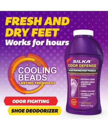 Silka Emergency Foot Care Kit - Max Strength Antifungal Liquid Odor-Fighting Powder & Cream for Athlete's Foot Jock Itch & Ringworm - Complete Healthy Feet Solution - Buy Online on GoSupps.com