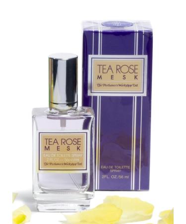 Tea Rose Mesk by Perfumers Workshop Eau De Toilette Spray 2 oz for Women