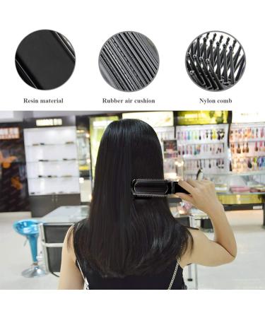 Ancable Folding Hair Brush with Mirror - Portable Pocket Size for Travel, Gym, Bag & Purse - Black - Buy Online on GoSupps.com