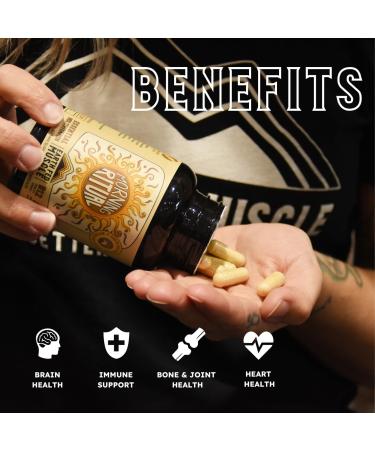 Earth Fed Muscle Morning Ritual Multivitamin for Women Supports General Health & Wellness - Multivitamin with Iron for Immune & Heart Support Daily Vitamin for Women - 30 Day Supply 60 Capsules - Buy Online on GoSupps.com