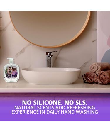 WBM Care Himalayan Pink Salt Lavender & Almond Hand Soap 16.9 oz - Pack of 3, Nourishing and Smooth Formula - Buy Online on GoSupps.com