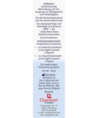 Doppelherz System Fat Binder - 60 Capsules for Weight Loss Support | International Shipping Available - Buy Online on GoSupps.com