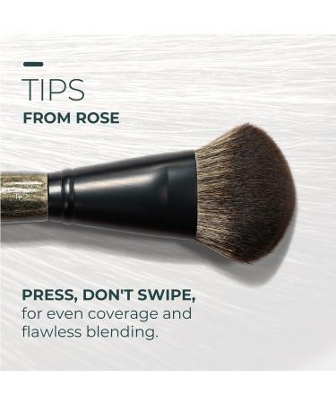 Rose and Ben Beauty C41 Blush Brush | Professional Angled Makeup Brush | Cruelty-Free Non-Shedding for Flawless Application of Pressed Powder & Cream Cosmetics - Buy Online on GoSupps.com