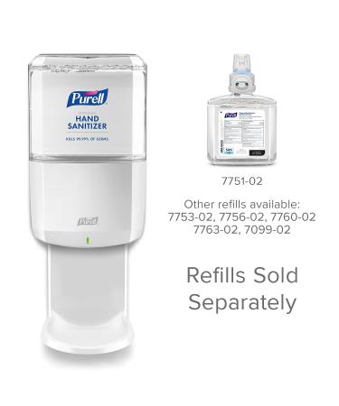 PURELL ES8 Touch-Free Hand Sanitizer Dispenser - White (1200 mL) | Pack of 1 Refill Included - Buy Online on GoSupps.com
