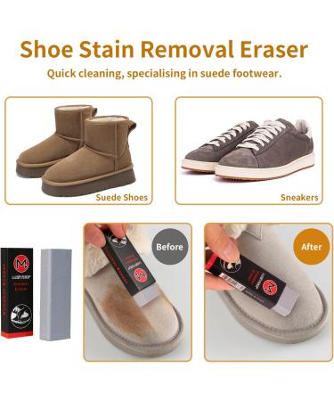 LUBOXIN 4 PCS Suede Brush for Shoes Nubuck Brush Horsehair Shoe Brush Hard-Wearing Crepe Brushes Multifunctional Nubuck Suede Cleaner Kit with Suede Eraser for Shoes Boot Leather Cleaning - Buy Online on GoSupps.com