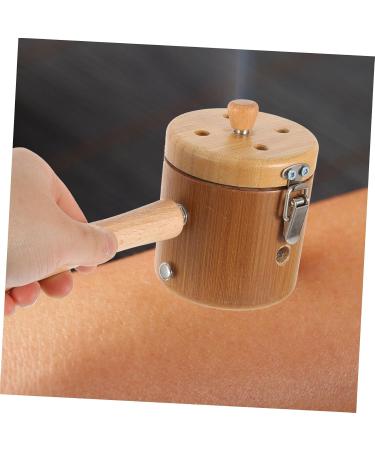 Plafope Handheld Moxibustion Device Set - Chinese Wooden Moxa Rod Burner & Scalding Protection Box - Buy Online on GoSupps.com
