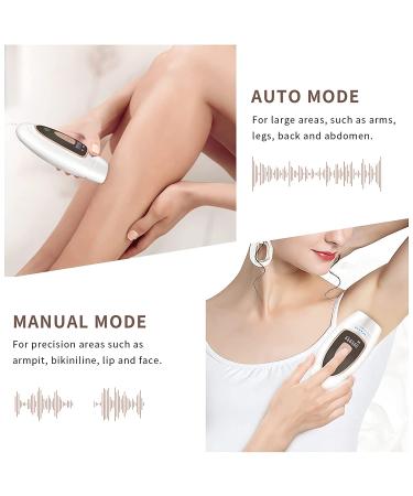 IPL Laser Hair Removal Device for Women - 999,999 Flashes, At-Home Permanent & Painless Hair Removal for Armpits, Bikini Line, Upper Lip, Legs, Arms - Corded - Buy Online on GoSupps.com
