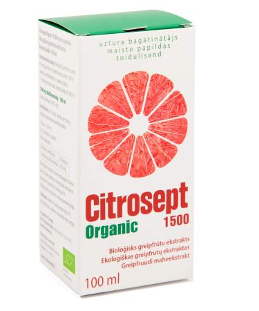 Citrosept Grapefruit Seed Extract 100ml Liquid Very High in Bioflavonoids and Natural Vitamin C