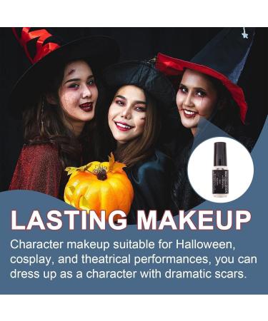  Yonuaret Scar Liquid - Halloween Scar Paint 5ml - Makeup Paint for Costumes Cosplay Photography Parties Role-Playing Face Body Skin - Buy Online on GoSupps.com