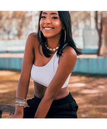 Yohou 20PCS Boho Hair Ties for Women - 10 Colors & 5 Styles - Cute Bracelet Hair Tie Set for Thick Hair - Perfect for Outdoor, Gym, Travel, Office - Buy Online on GoSupps.com