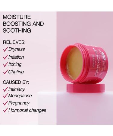 Vanibiss Organic Vulva Balm - Vaginal Moisturizer for Dryness & Irritation - pH Balance & Feminine Care Cream (2oz) - Buy Online on GoSupps.com
