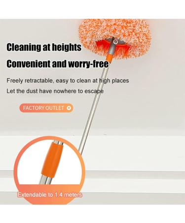 Intellect Mop 360 Rotatable Adjustable Cleaning Mop 2024 New Extendable Wall Cleaning Mop for Wall Ceiling Window - Buy Online on GoSupps.com
