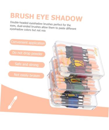DOITOOL 30pcs Double Ended Eye Shadow Stick Eyeshadow Cosmetic Eye Shadow Sticks Eye Makeup Tools Girl Woman - Buy Online on GoSupps.com