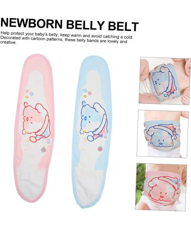 Healifty 2pcs Baby Cotton Umbilical Cord Newborn Belly Belts - Baby Essentials for Care - Buy Online on GoSupps.com