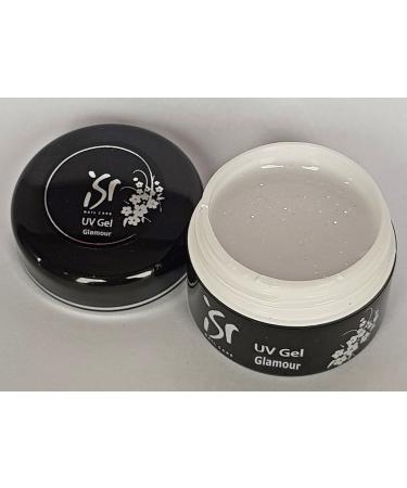 ISR UV Gel Glamour with fine glitter structure clear medium viscosity glitter gel (50ml)
