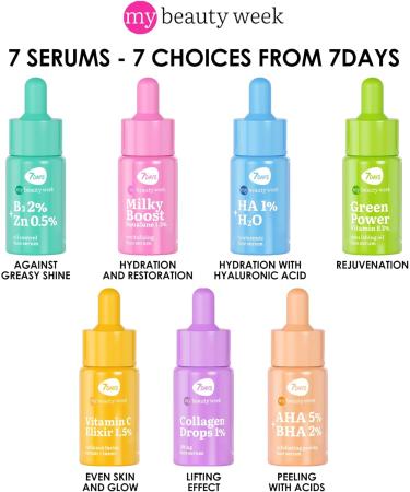 7DAYS Hydrating Face Serum 1% Hyaluronic Acid for Deep Moisturization & Skin Renewal Korean Skincare for Dry Dehydrated Skin Pore Tightening Acne Prevention Ideal Primer for Makeup - Buy Online on GoSupps.com